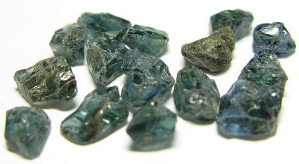 Blue Sapphire - 28.39ct - Hand Select Gem Rough - prettyrock.com