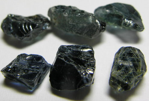 Blue Sapphire - 24.13ct - Hand Select Gem Rough - prettyrock.com