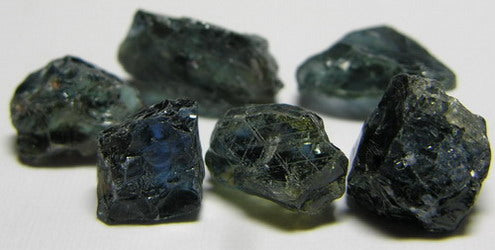 Blue Sapphire - 24.13ct - Hand Select Gem Rough - prettyrock.com