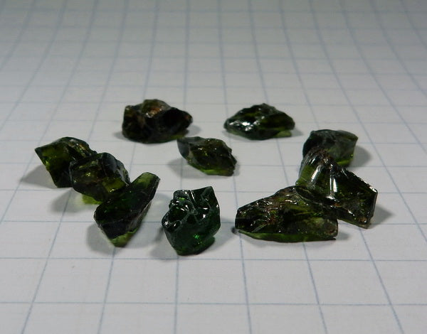Chrome Tourmaline - 15.23ct - Hand Select Gem Rough - prettyrock.com