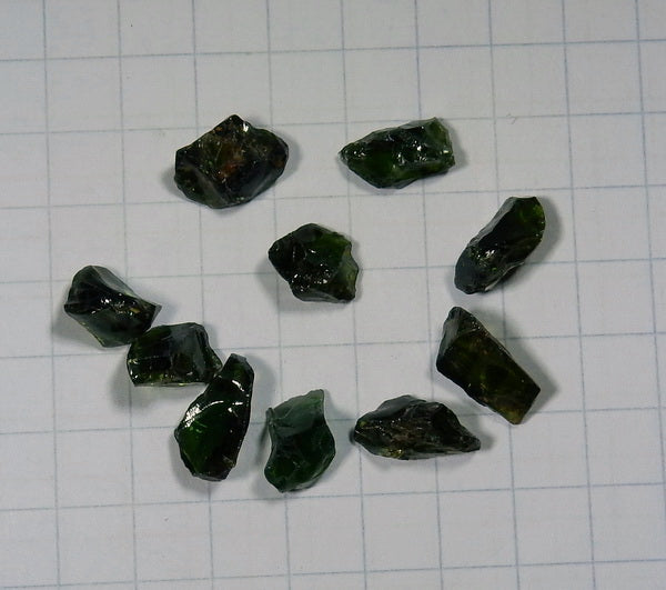 Chrome Tourmaline - 15.23ct - Hand Select Gem Rough - prettyrock.com