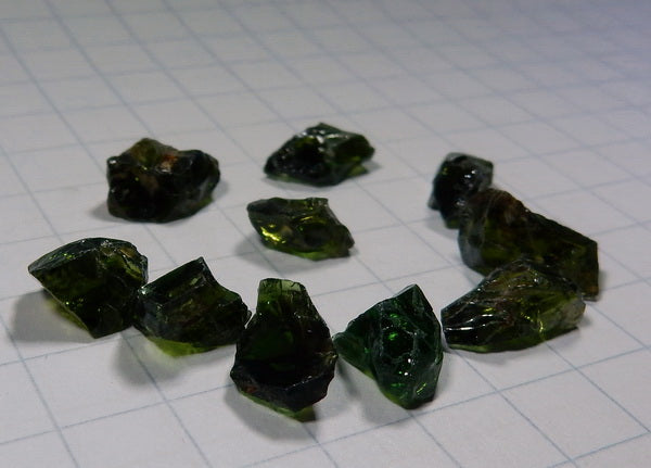 Chrome Tourmaline - 15.23ct - Hand Select Gem Rough - prettyrock.com