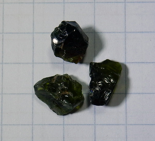 Chrome Tourmaline - 6.93ct - Hand Select Gem Rough - prettyrock.com