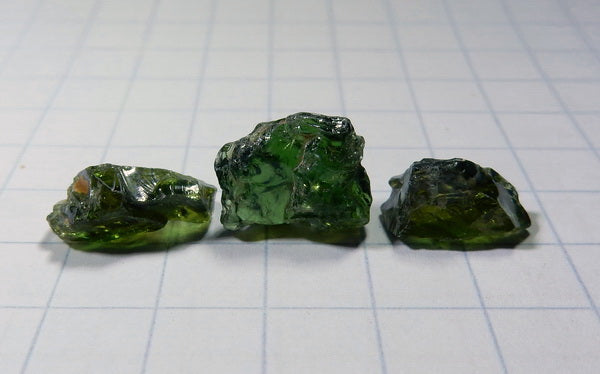 Chrome Tourmaline - 6.94ct - Hand Select Gem Rough - prettyrock.com