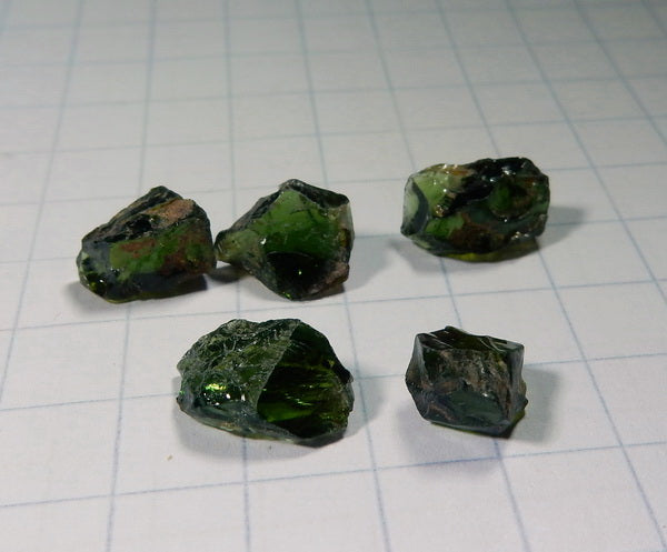 Chrome Tourmaline - 7.66ct - Hand Select Gem Rough - prettyrock.com