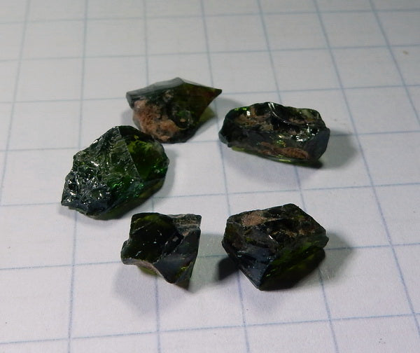 Chrome Tourmaline - 7.66ct - Hand Select Gem Rough - prettyrock.com