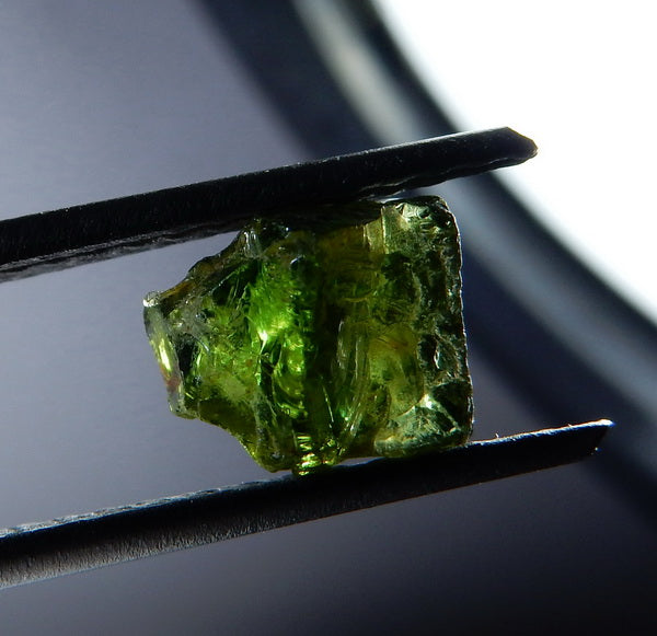 Chrome Tourmaline - 6.65ct - Hand Select Gem Rough - prettyrock.com