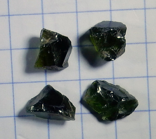 Chrome Tourmaline - 6.57ct - Hand Select Gem Rough - prettyrock.com
