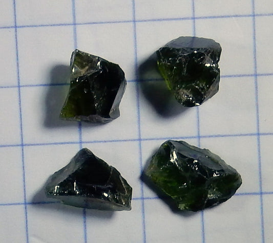 Chrome Tourmaline - 6.57ct - Hand Select Gem Rough - prettyrock.com