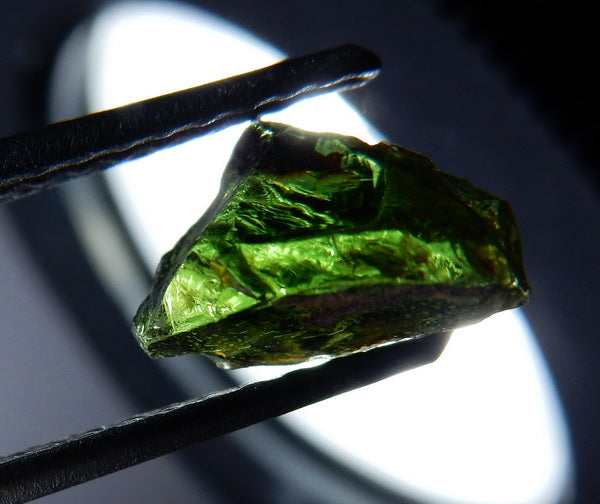 Chrome Tourmaline - 6.57ct - Hand Select Gem Rough - prettyrock.com