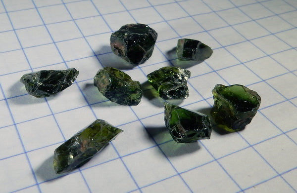 Chrome Tourmaline - 15.27ct - Hand Select Gem Rough - prettyrock.com