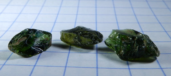 Chrome Tourmaline - 6.76ct - Hand Select Gem Rough - prettyrock.com