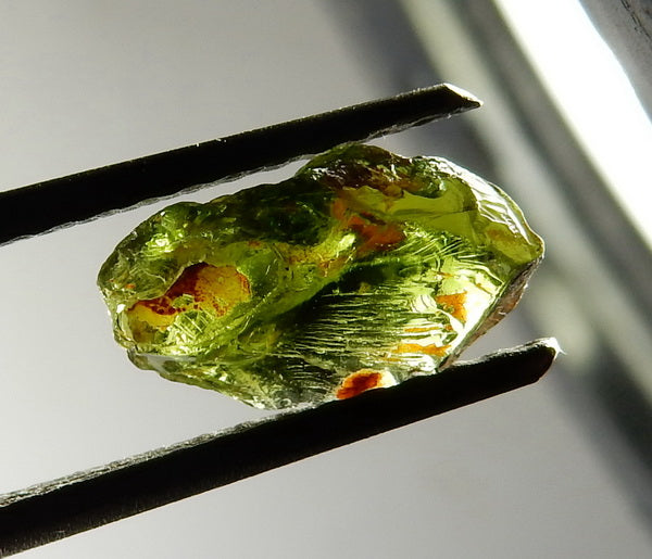 Chrome Tourmaline - 6.76ct - Hand Select Gem Rough - prettyrock.com