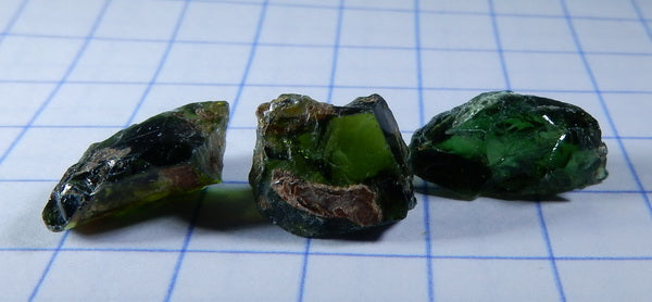 Chrome Tourmaline - 6.82ct - Hand Select Gem Rough - prettyrock.com