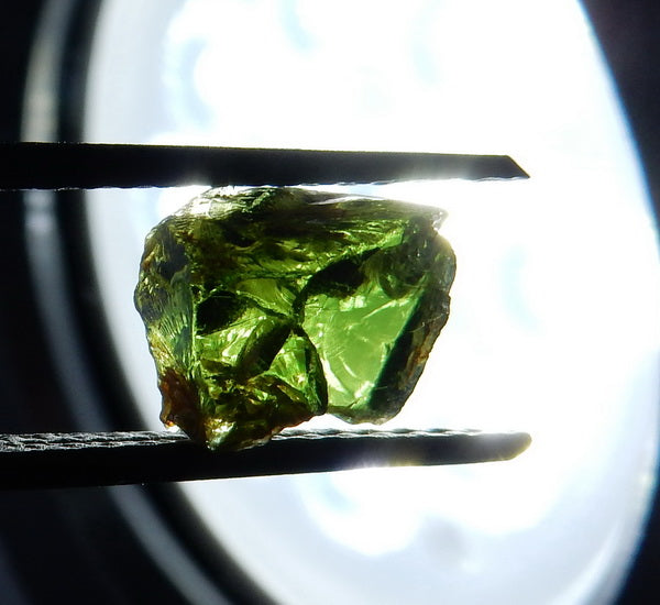 Chrome Tourmaline - 6.82ct - Hand Select Gem Rough - prettyrock.com