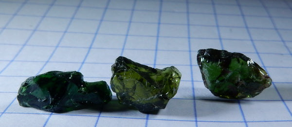 Chrome Tourmaline - 6.35ct - Hand Select Gem Rough - prettyrock.com