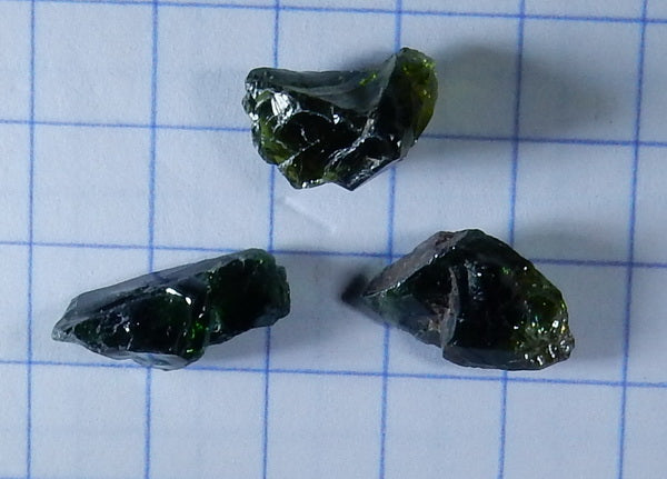 Chrome Tourmaline - 6.35ct - Hand Select Gem Rough - prettyrock.com