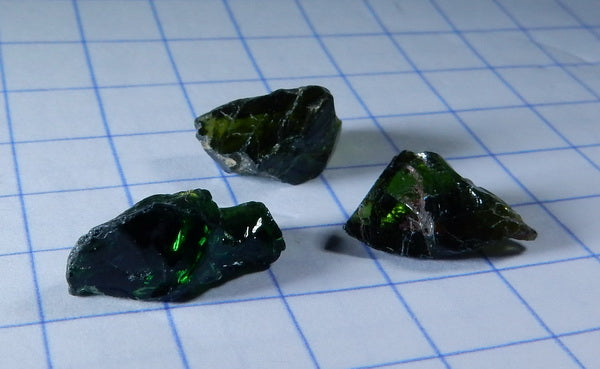 Chrome Tourmaline - 6.35ct - Hand Select Gem Rough - prettyrock.com