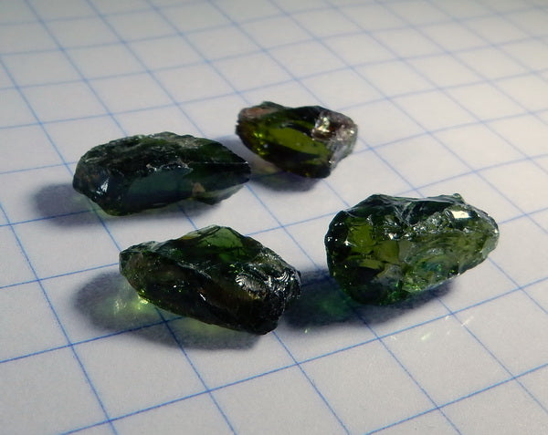 Chrome Tourmaline - 12.35ct - Hand Select Gem Rough - prettyrock.com