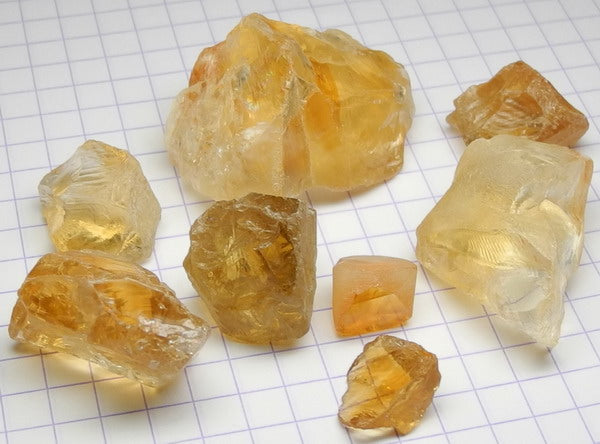 Citrine Quartz - 197.95ct - Hand Select Gem Rough - prettyrock.com