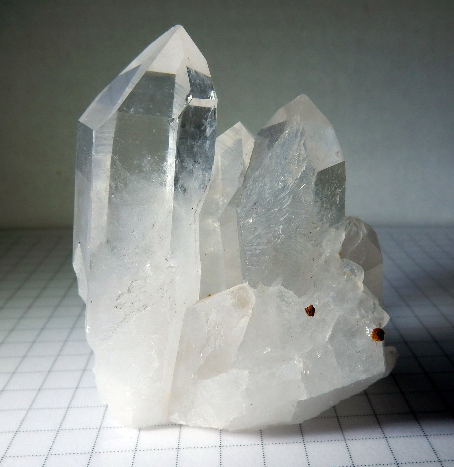 Clear Quartz Crystal Cluster - Mineral Specimen - 488 ct - prettyrock.com