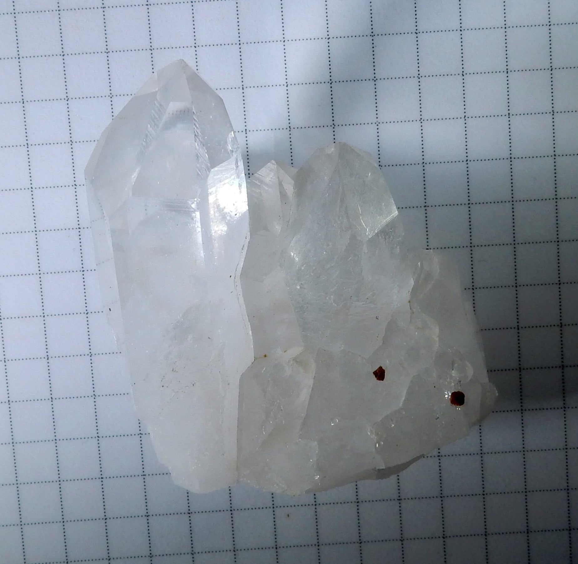 Clear Quartz Crystal Cluster - Mineral Specimen - 488 ct - prettyrock.com