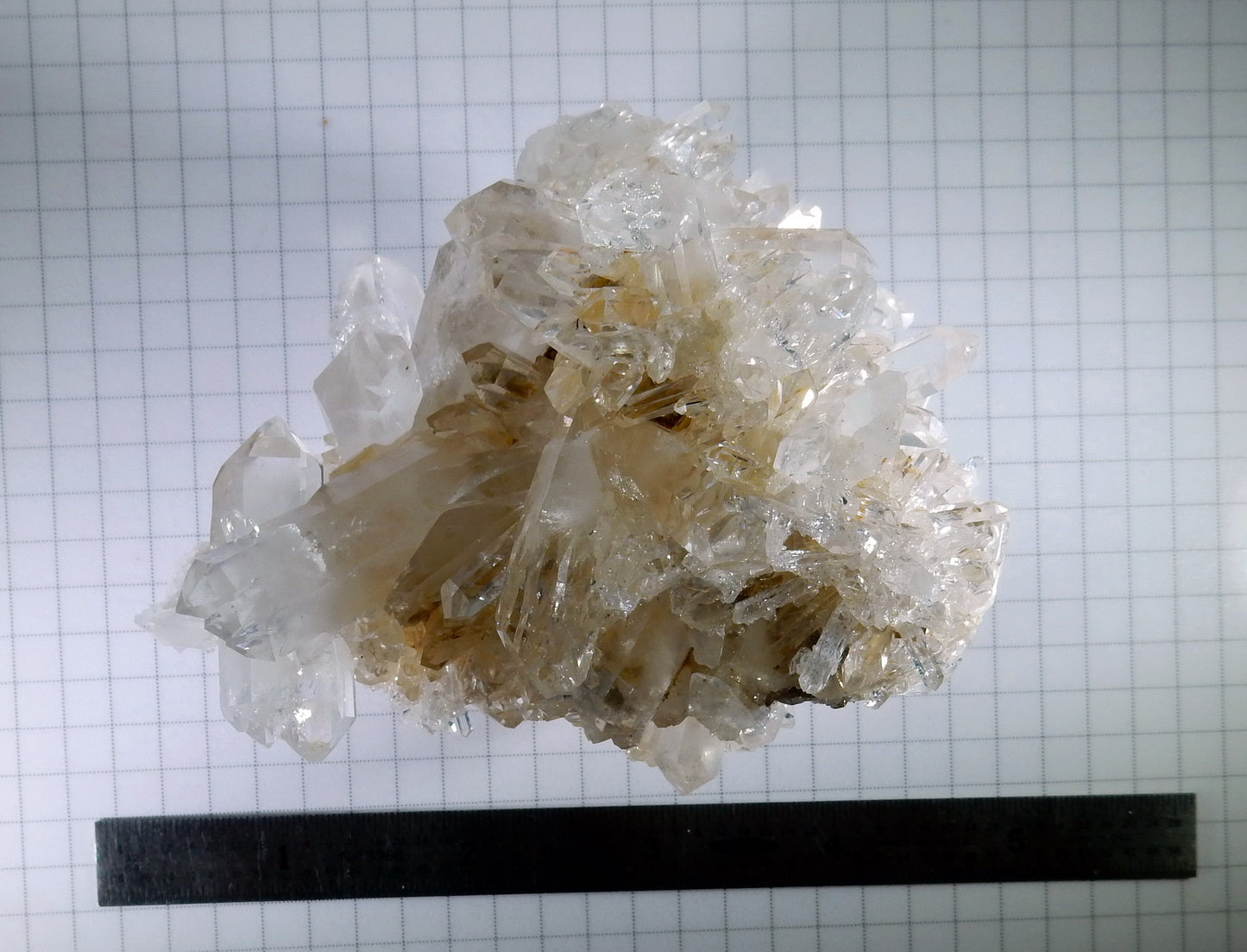 Clear Crystal Quartz Cluster - Mineral Specimen - 1825 ct - prettyrock.com