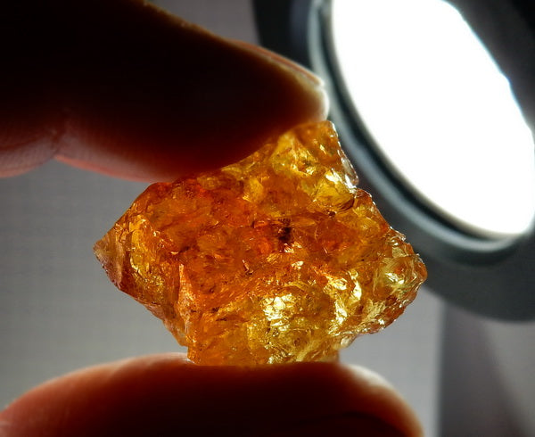 Clinohumite - 25.87ct - Hand Select Gem Rough - prettyrock.com