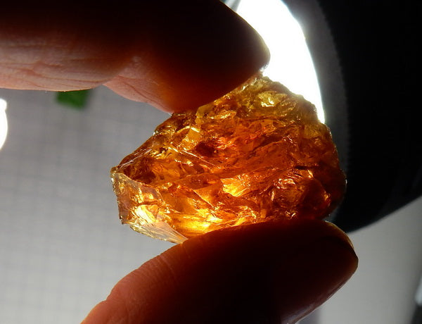 Clinohumite - 38.9ct - Hand Select Gem Rough - prettyrock.com