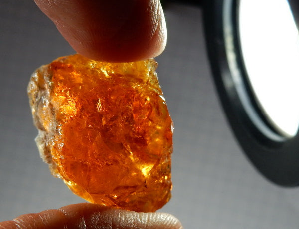 Clinohumite - 38.9ct - Hand Select Gem Rough - prettyrock.com