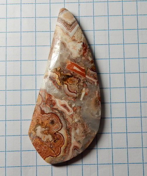 Crazy Lace Jasper Cabochon - prettyrock.com