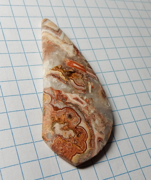 Crazy Lace Jasper Cabochon - prettyrock.com