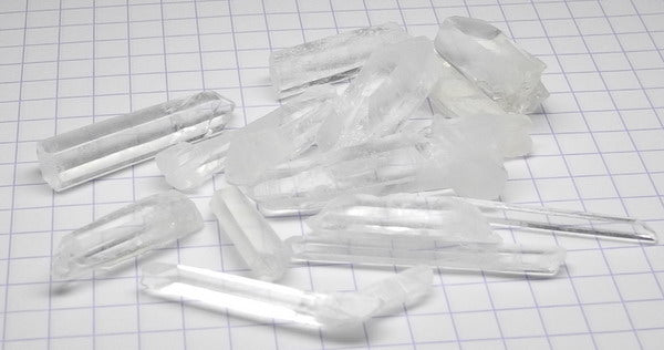 Crystal Points Quartz - 97.05ct - Hand Select Gem Rough - prettyrock.com