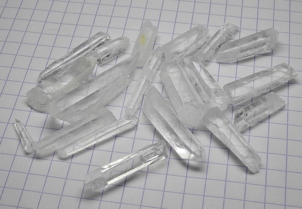 Crystal Points Quartz - 99.5ct - Hand Select Gem Rough - prettyrock.com