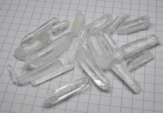 Crystal Points Quartz - 99.5ct - Hand Select Gem Rough - prettyrock.com