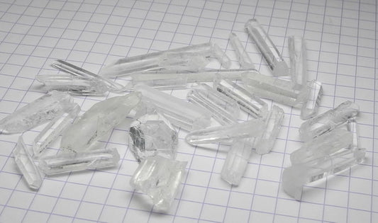 Crystal Points Quartz - 89ct - Hand Select Gem Rough - prettyrock.com