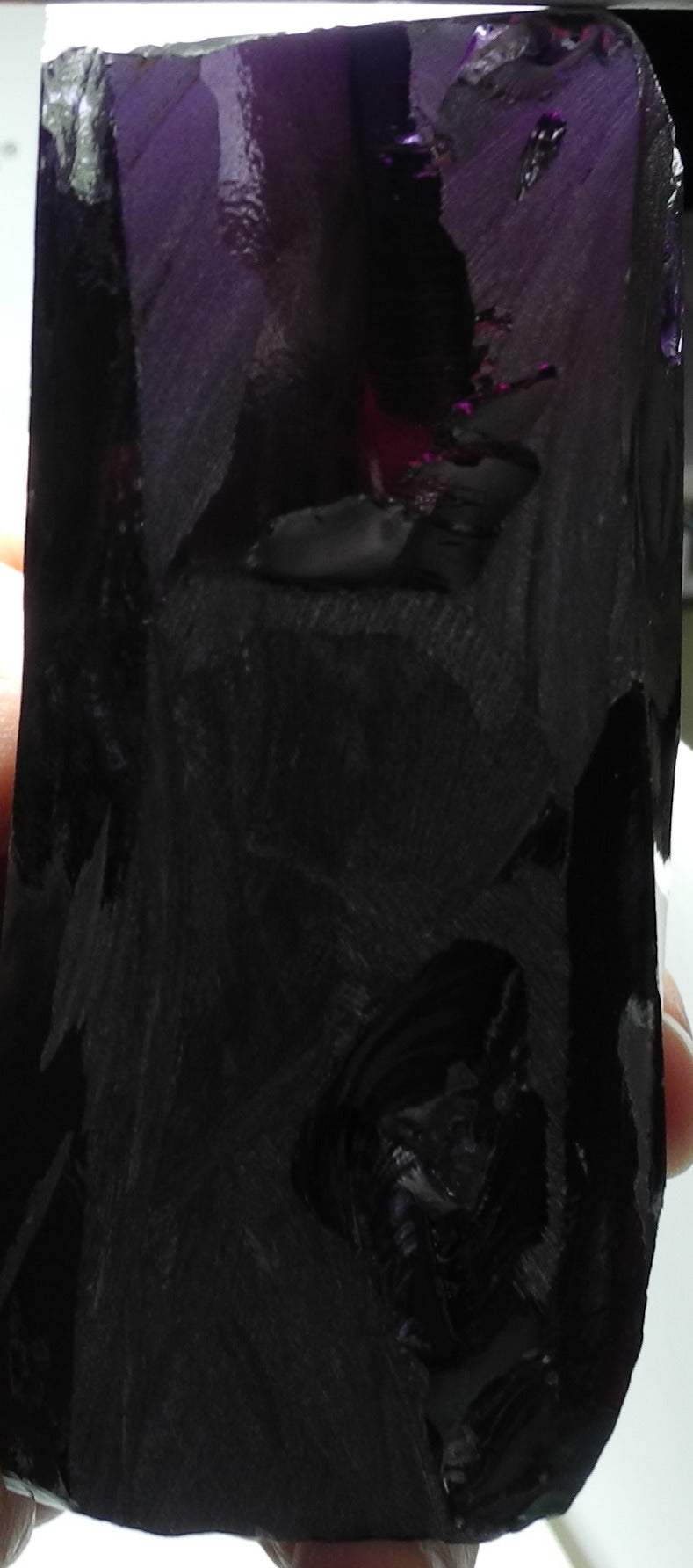 Dark Amethyst Synthetic CZ - 4991ct - Hand Select Gem Rough - prettyrock.com