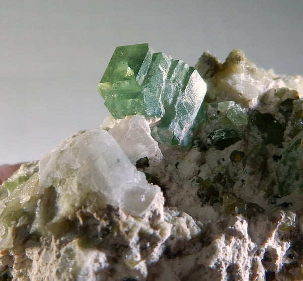 Demantoid Garnet - Mineral Specimen - prettyrock.com