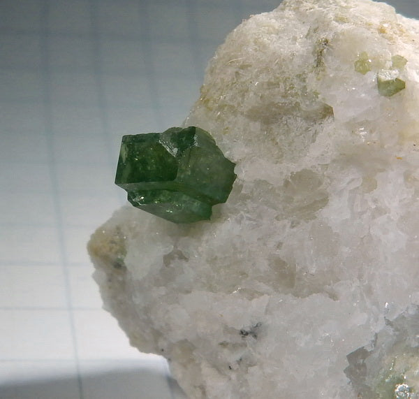 Demantoid Garnet - Mineral Specimen - prettyrock.com