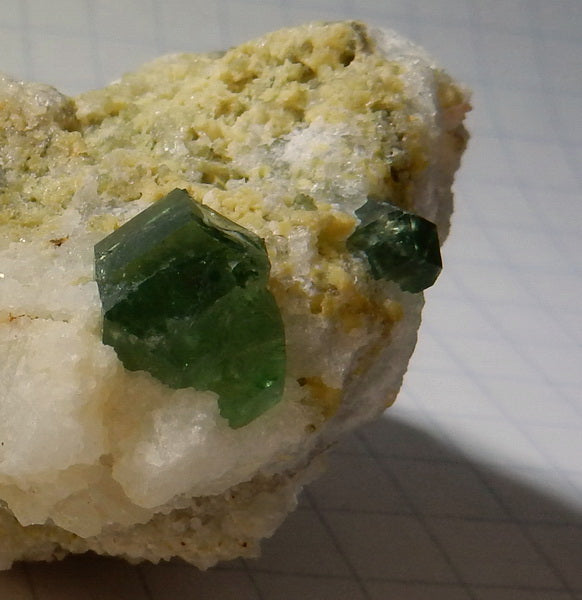 Demantoid Garnet - Mineral Specimen - prettyrock.com