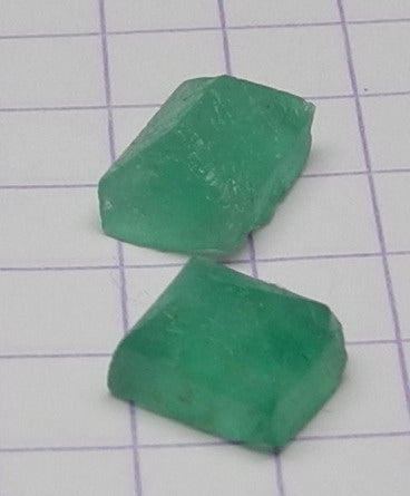 3.48ct Emerald - Hand Select Gem Rough - prettyrock.com