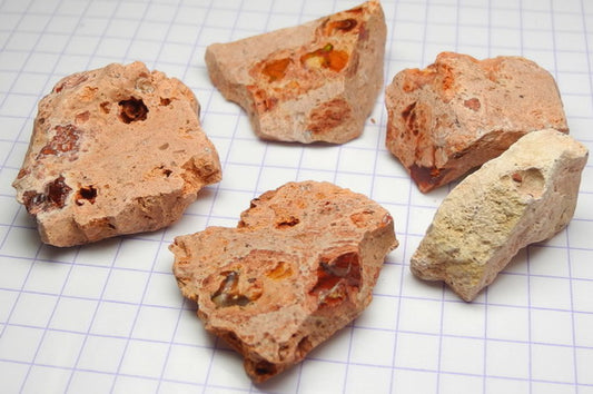 Fire Opal - 132ct - Hand Select Gem Rough - prettyrock.com