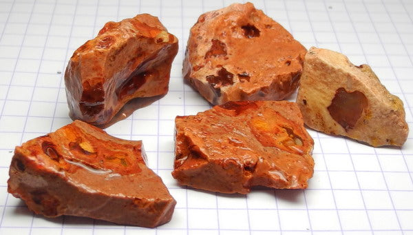 Fire Opal - 132ct - Hand Select Gem Rough - prettyrock.com