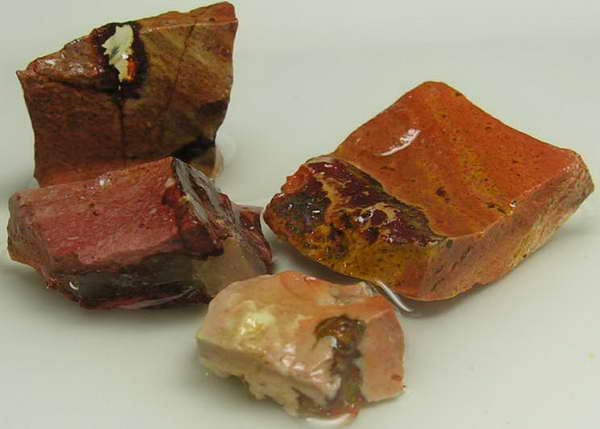 Fire Opal - 23.1ct - Hand Select Gem Rough - prettyrock.com