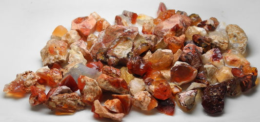 Fire Opal - 505.5ct - Hand Select Gem Rough - prettyrock.com