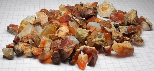 Fire Opal - 419.5ct - Hand Select Gem Rough - prettyrock.com