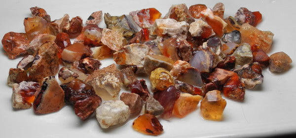 Fire Opal - 419.5ct - Hand Select Gem Rough - prettyrock.com