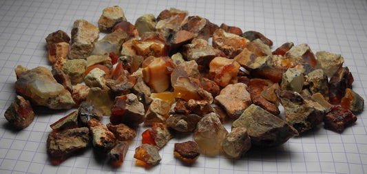 Fire Opal - 463.5ct - Hand Select Gem Rough - prettyrock.com