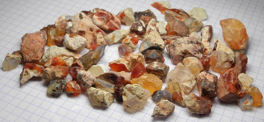 Fire Opal - 438.5ct - Hand Select Gem Rough - prettyrock.com