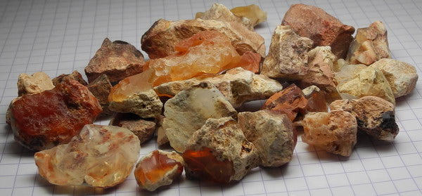 Fire Opal - 454.5ct - Hand Select Gem Rough - prettyrock.com